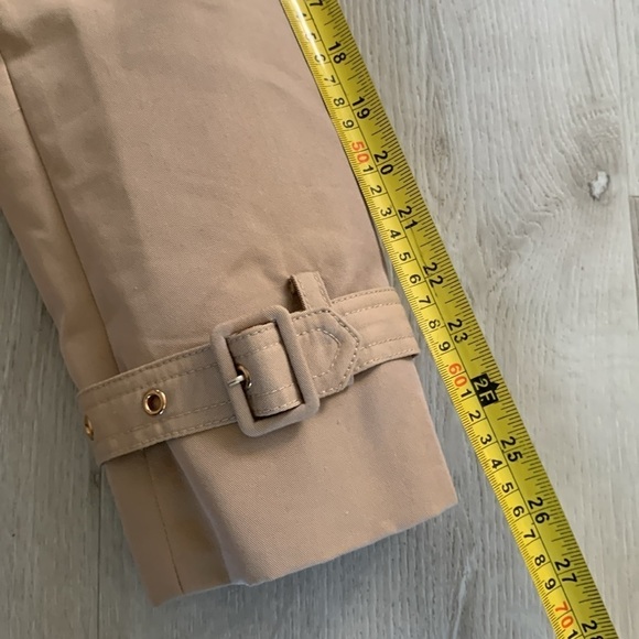 Valentino Spa trench coat tan studs detail sz XL luxury buttons classic elegant - Picture 9 of 16